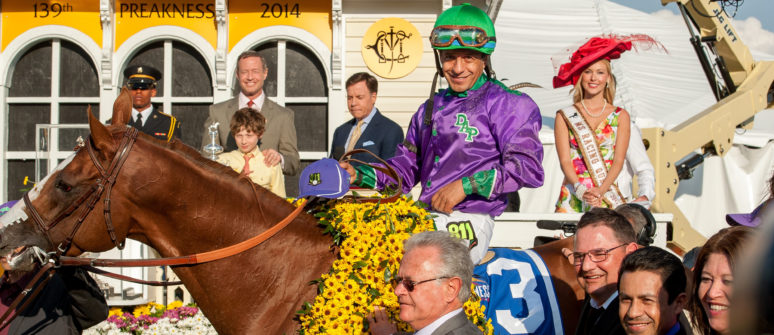 What was the payout for the preakness race track