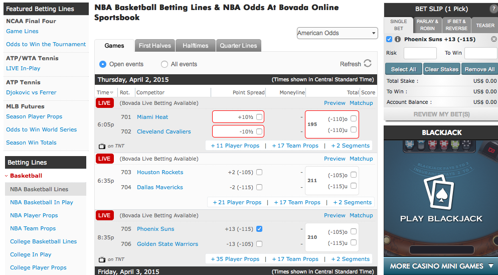 Betting Sites Like Bovada