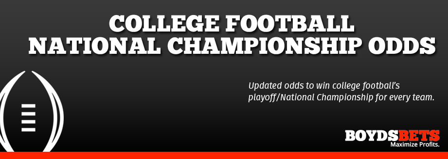 College Football Championship Odds
