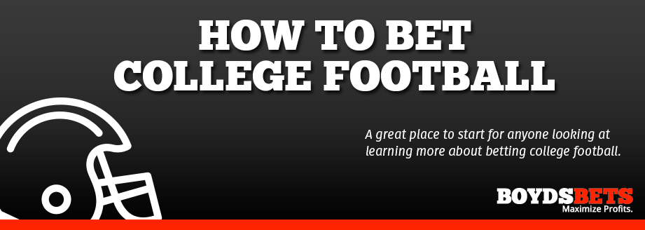 how do i bet on a college football game